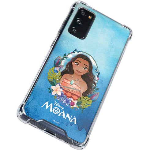 Disney Princess Moana Portrait Galaxy S20 FE Clear Case